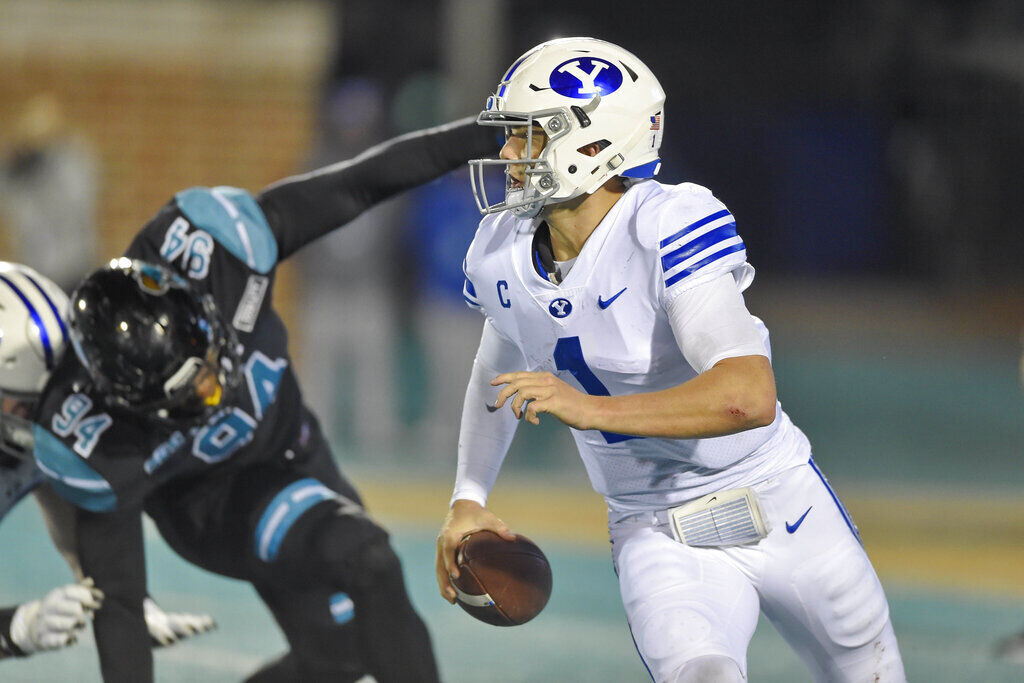 3. Zach Wilson (Jr., BYU, 6-2, 214)